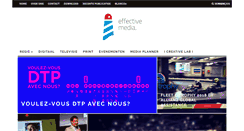 Desktop Screenshot of effectivemedia.be